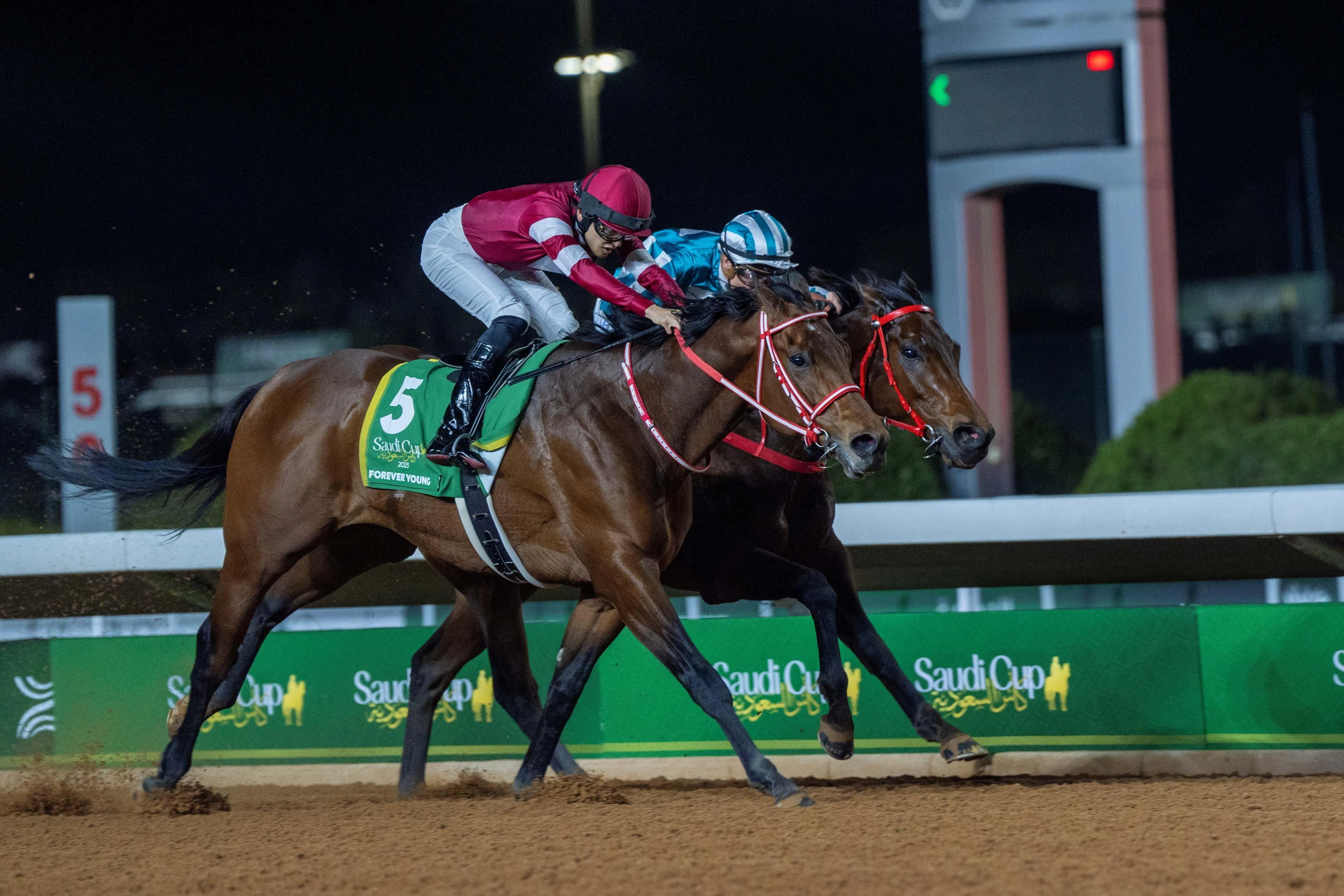 Forever Young comes out tops in epic desert duel